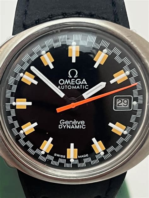 omega geneve dynamic for sale|omega geneve dynamic watch strap.